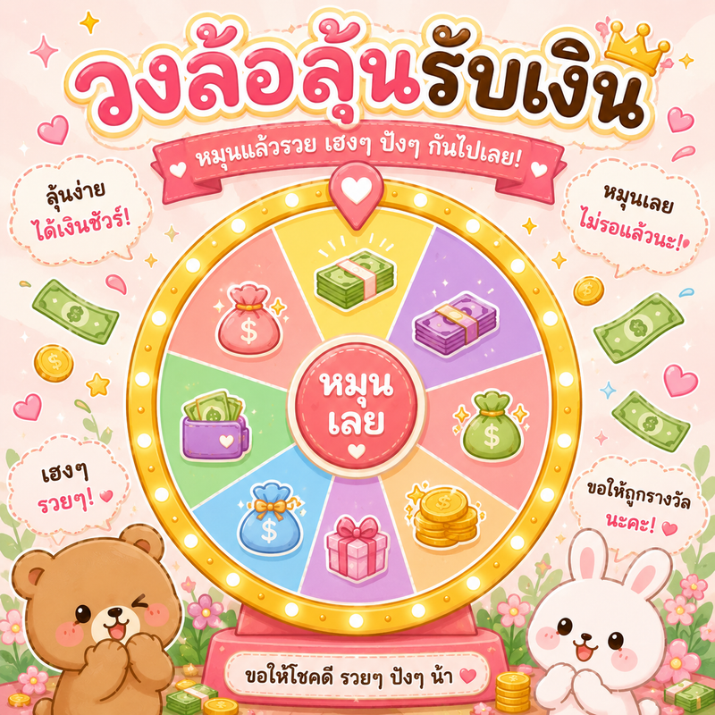 วงล้อลุ้นรับเงิน